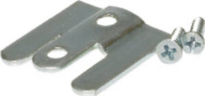 Picture Hanger, Flush Mount, 1 x 1 In., 2-Pk.