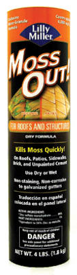 Moss Out! For Roofs, Covers 4,000-Sq. Ft., 4 Lb.