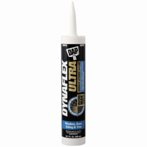 DynaFlex Ultra Advanced Exterior Sealant for Windows, Doors, Siding & Trim, White, 10.1-oz.