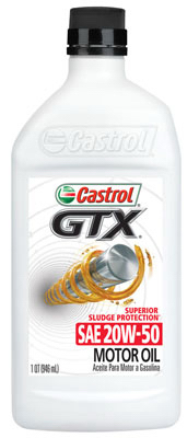 GTX Motor Oil, 20W-50, Qt.