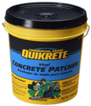 Vinyl Concrete Patcher, Gray, 20-Lb. Pail