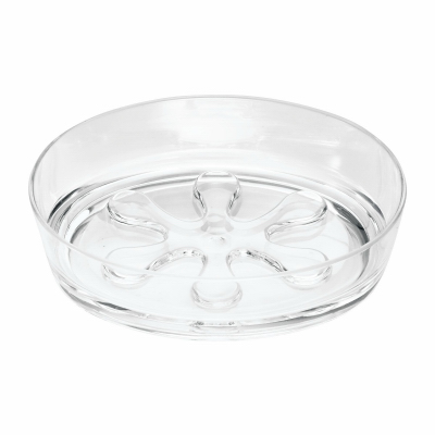 Eva Clear Plastic Soap Dish
