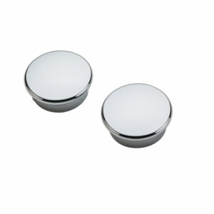 Closet Pole End Cap, Chrome