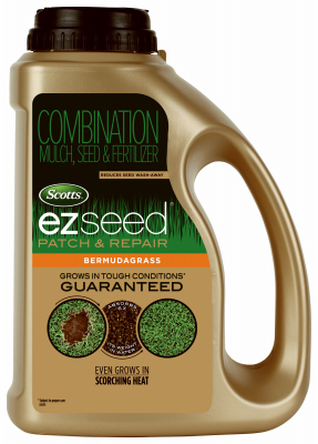 EZ Seed Patch & Repair Bermudagrass, 3.75 Lbs., Covers 85 Sq. Ft.