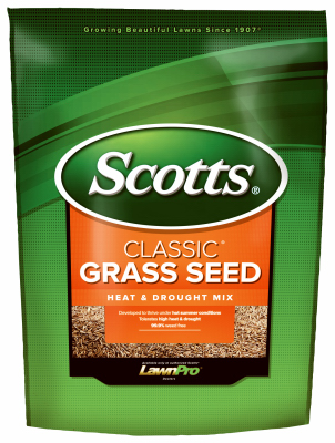 Classic Heat/Drought Mix Grass Seed, 3 Lbs., Covers1,500-Sq. Ft.