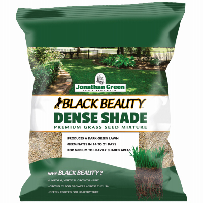 Black Beauty Dense Shade Grass Seed Mixture, 7 Lbs., Covers 4,200 Sq. Ft.