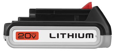 Lithium-Ion Battery For B+D 20-Volt Max Cordless Tools