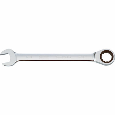 Ratcheting Combination Wrench, Long-Panel, 1-1/8 In.