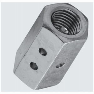 Zinc Rod Coupler, 7/8 In.