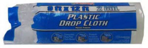 Heavy-Duty Drop Cloth, Plastic, 9 x 12-Ft.