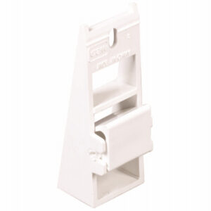 Universal Fascia Gutter Fixer, Vinyl, White