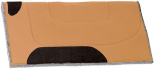 Saddle Pad, Canvas/Felt, Gray, 30 x 30 In.