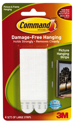 Large Picture Hangers White