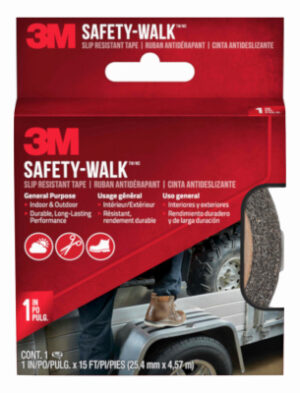 Step & Ladder Anti-Slip Tread, Black, 1 In x 15 Ft.
