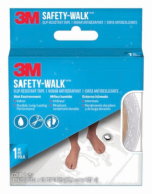 Safety-Walk Slip Resistant Tape, White, 1 In. x 15 Ft.