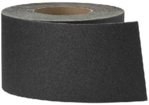 Safety Anti-Slip Tread, Heavy Duty, Black, 4 In. x 60 Ft. Roll