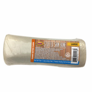 Shin Bone Stuffed with Peanut Butter Dog Treat, Large, 5-6 In.