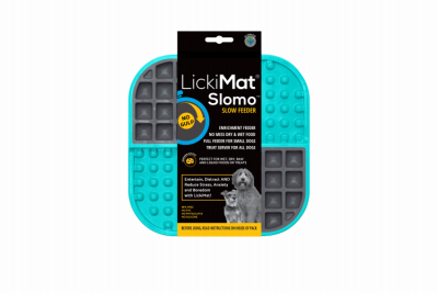 Slo-Mo Dog Feeder Mat, Turquoise