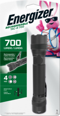 TAC-R 700 Rechargeable Flashlight