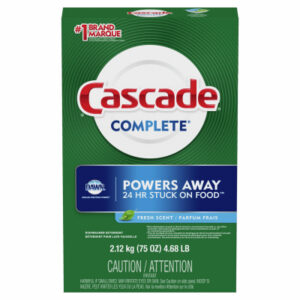 Complete Dishwasher Detergent Powder, Fresh Scent, 75 oz. Box