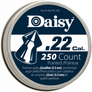 Precision Max .22 Caliber Pointed Pellets, 250-Ct. Tin