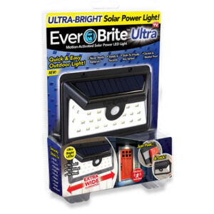 Ever Brite Solar Powered LED Light, Motion Activated