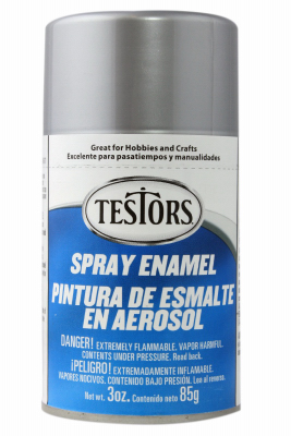Craft Spray Paint, Silver Metallic, 3-oz.