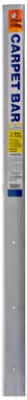 2 x 72-Inch Silver Aluminum Carpet Bar