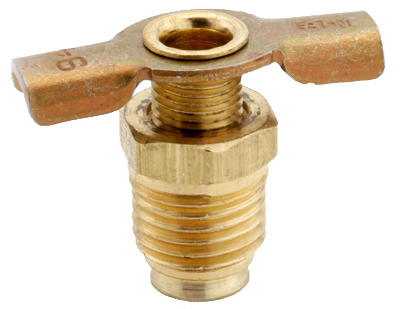 Automotive Pipe Drain Valve, 1/4 In. MPT
