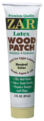Latex Wood Patch, Neutral, Interior/Exterior, 3 oz.