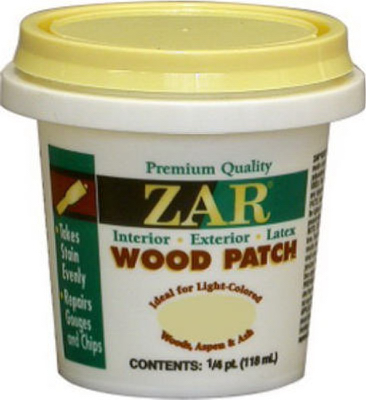 Latex Wood Patch, Neutral, Interior/Exterior, 1/2 Pt.