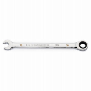 Combination Ratcheting Wrench, 90-Tooth, 12-Point, 10 mm
