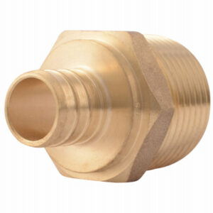 25 Pack, Male adapter. 1/2" Lead Free Brass Barb Insert x 1/2" Male Pipe Thread Adapter, BARBXMNPT