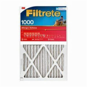 10x20 x 1 In. Micro Allergen Defense Pleated Furnace Air Filter, Red, MPR 1000, 3 Months