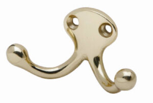 1-1/8-In. Bright Brass Clothes Hook