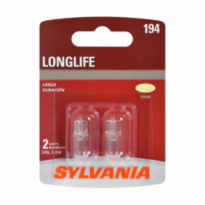 194 Long Life Miniature Clear Bulb, 194LL BP2, 2-Pk.