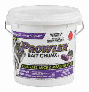 Prowler Mice & Rat Bait Chunx, 4 Lb. Pail