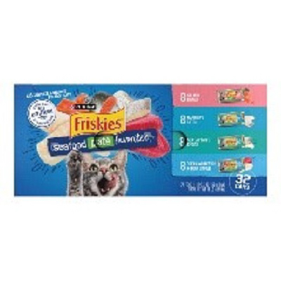 Cat Food Pack, Seafood Variety, 32-Ct. Cans