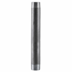 1-1/4 x 12 In. Black Pipe Nipple