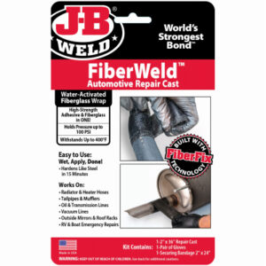 FiberWeld Automotive Fiberglass Wrap Repair Cast Kit