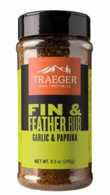 Fin & Feather Garlic & Paprika BBQ Rub, 8.5 oz.