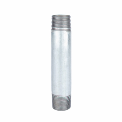 Galvanized Pipe Nipple, 2 x 4-1/2 In.
