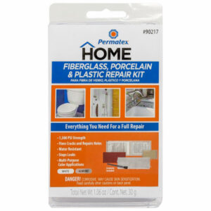 Home Fiberglass, Porcelain & Plastic Repair Kit