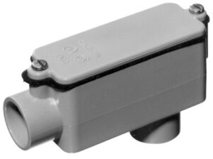 PVC Access Fitting, Type LB, Elecrical, 1/2-In.
