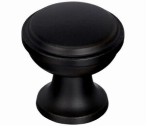 Westerly Cabinet Knob, Black Bronze, 1-3/16 In.
