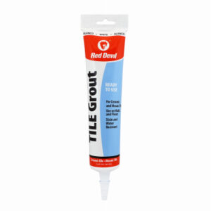 Pre-Mixed Tile Grout, 5.5-oz.