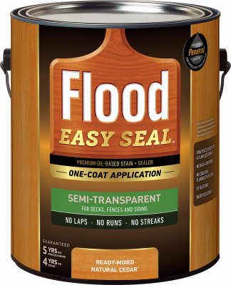 Easy Seal Oil-Based Stain & Sealer, Natural Cedar, Gallon