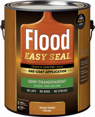 Easy Seal Oil-Based Stain & Sealer, Pecan, Gallon
