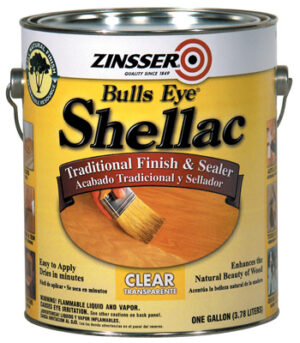 Bulls Eye Clear Shellac, Gallon