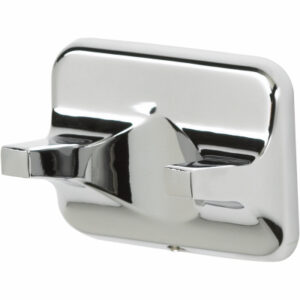 Basic Robe Hook, Double, Chrome